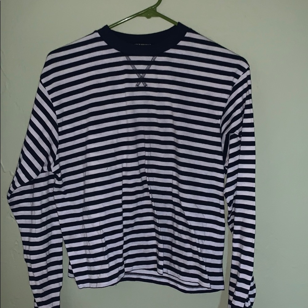Brandy Melville long sleeve striped shirt